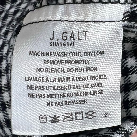 John Galt Gingham Skirt - Picture 6 of 6